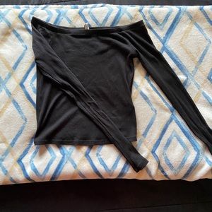 Off the Shoulder Crop Top